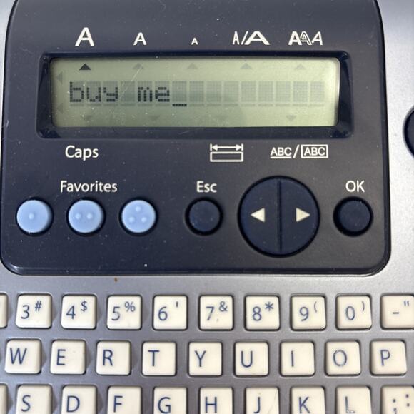 Brother P-Touch Model PT-1280 Electronic Home & Office Labeling‎ System Tested - Picture 2 of 7